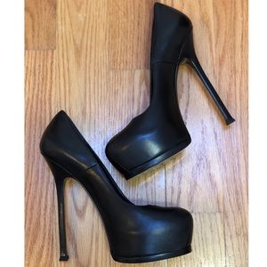 Yves Saint Laurent platform pumps